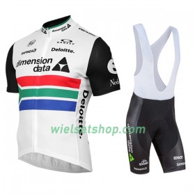 Fietskleding (Fietsshirt + Korte Koersbroek) 2017 Dimension Data Zuid-Afrikaans kampioenschap